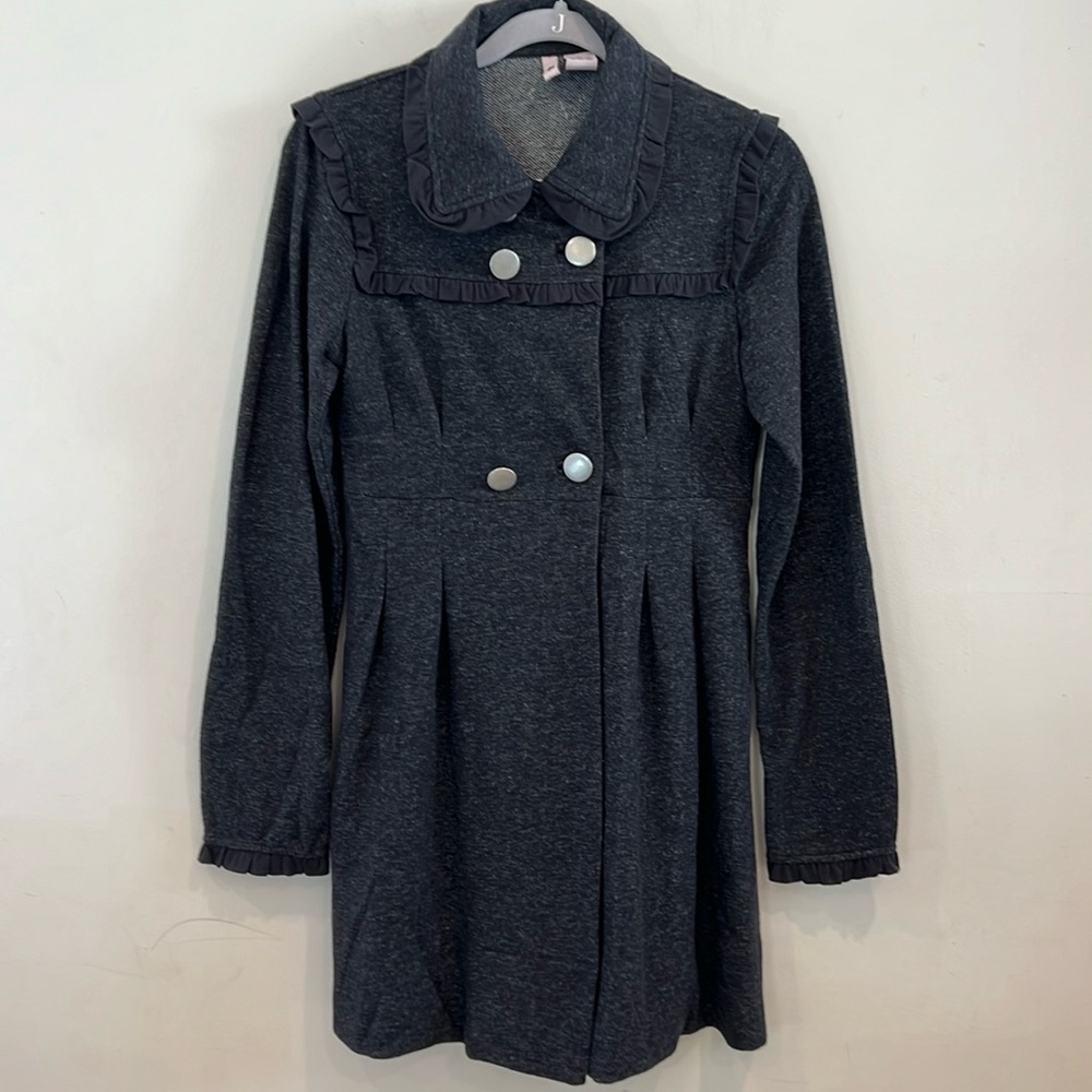 Stella Star Grey Long Jacket Size M